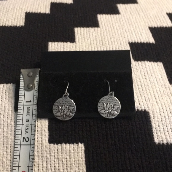950 Sterling silver dangle earrings - Picture 4 of 4
